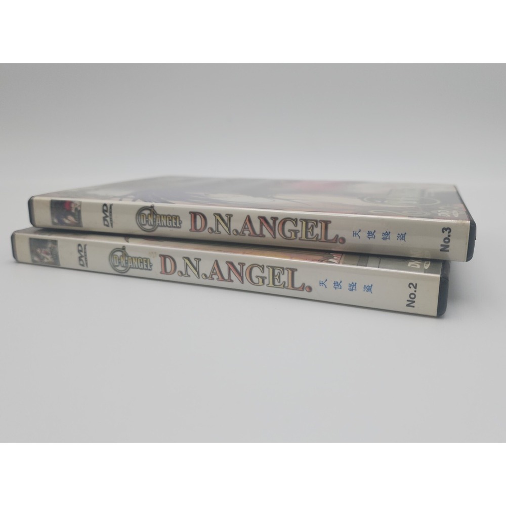 DN ANGEL MANGA‎ DVD SET OF 2 JAPANESE MOVIE TOKYPOP YUKIRU SUGISAKI ENGLISH